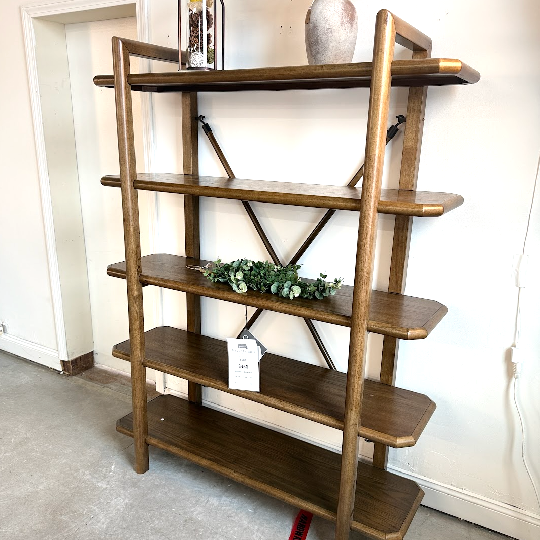 Roanhowe 71" Bookcase - Pull Up A Couch