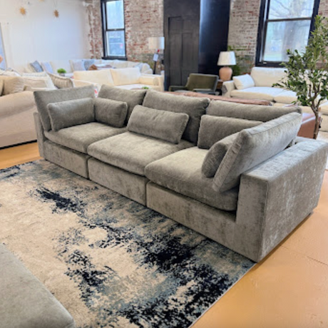 Serenity Cloud 3pc Sectional Sofa - Pull Up A Couch