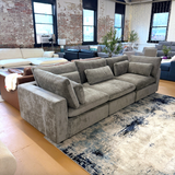 Serenity Cloud 3pc Sectional Sofa - Pull Up A Couch