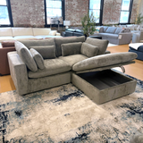 Serenity Cloud 2pc Sectional Sofa - Pull Up A Couch