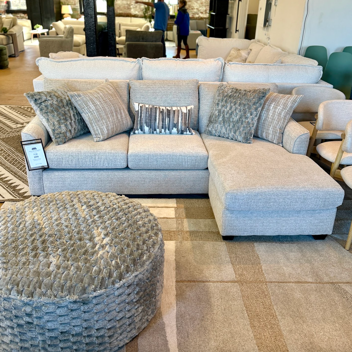 Mayfield Sectional w/ Reversible Chaise - Pull Up A Couch