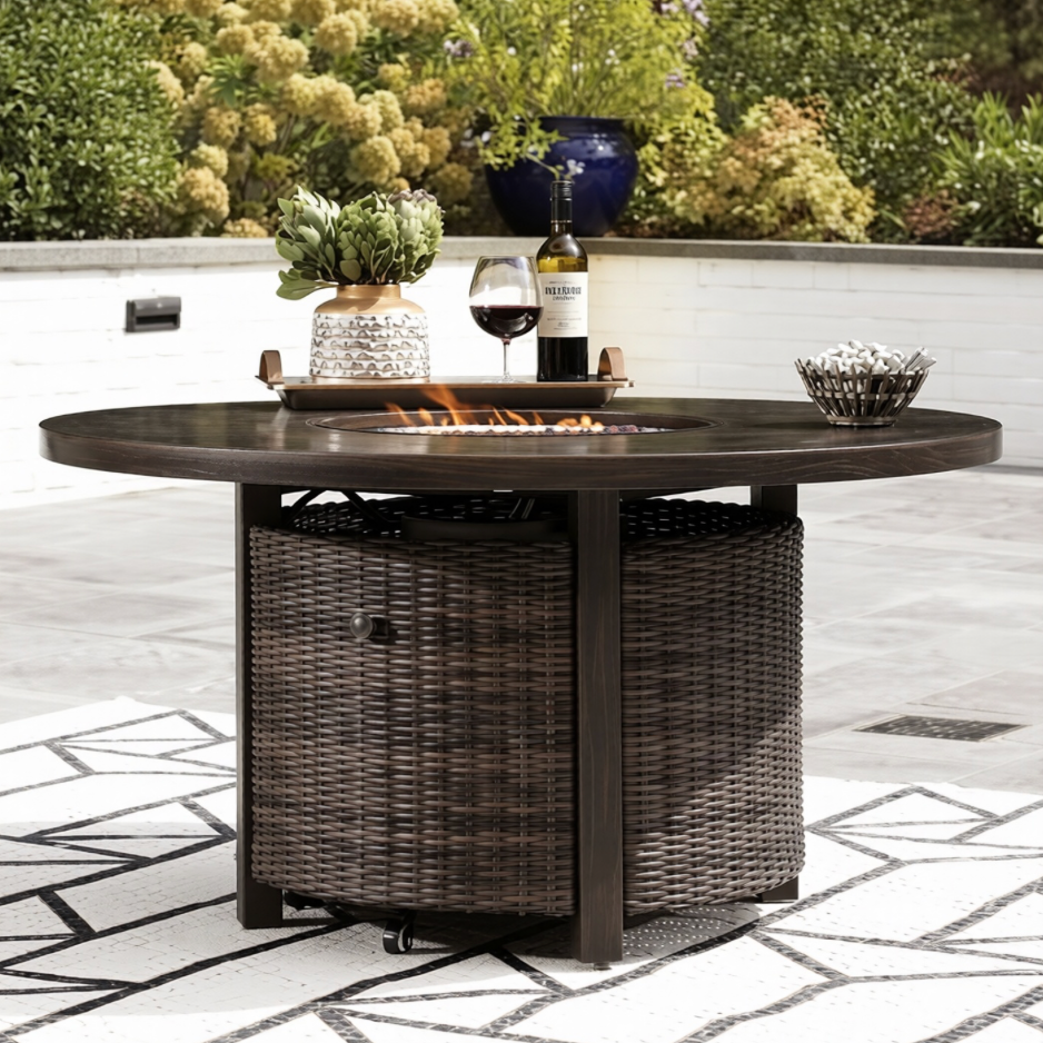 Shoreside Fire Pit Table