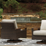 Shoreside Swivel Lounge Chair (Set of 2) - Pull Up A Couch