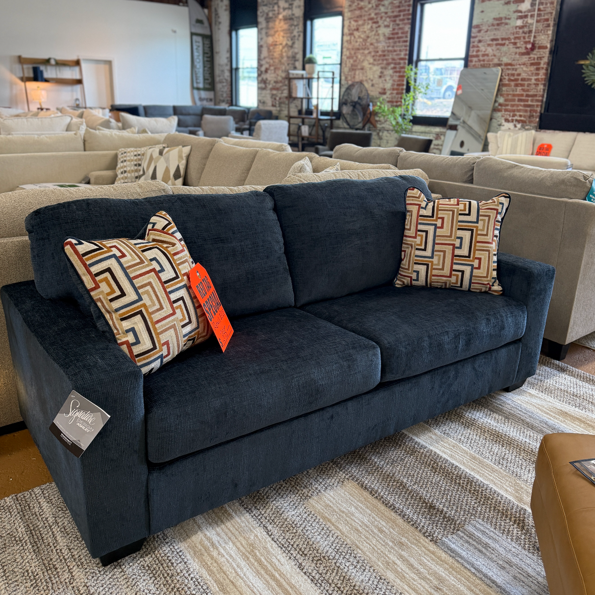 Aviemore Sofa - Ink (CLEARANCE) - Pull Up A Couch