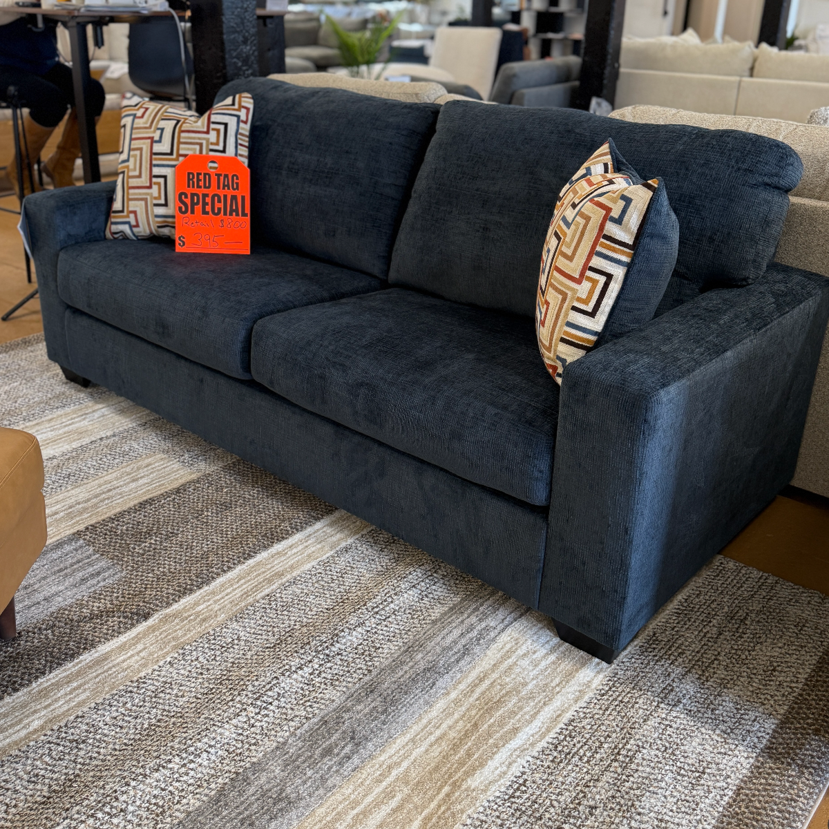 Aviemore Sofa - Ink (CLEARANCE) - Pull Up A Couch