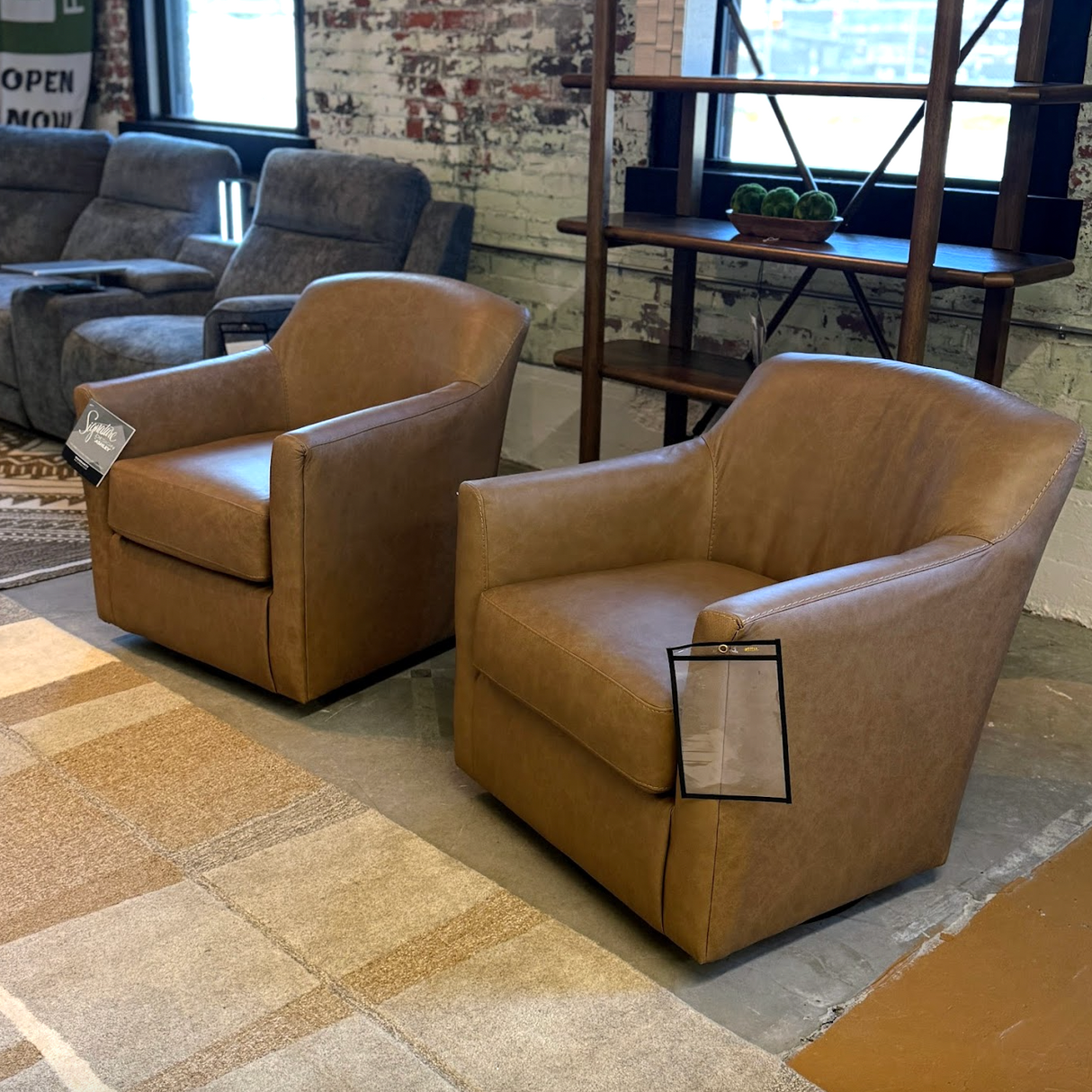 Harlow Swivel Accent Chair - Pull Up A Couch