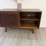 47.5" MCM Media Unit (Walnut) - Pull Up A Couch