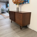 47.5" MCM Media Unit (Walnut) - Pull Up A Couch