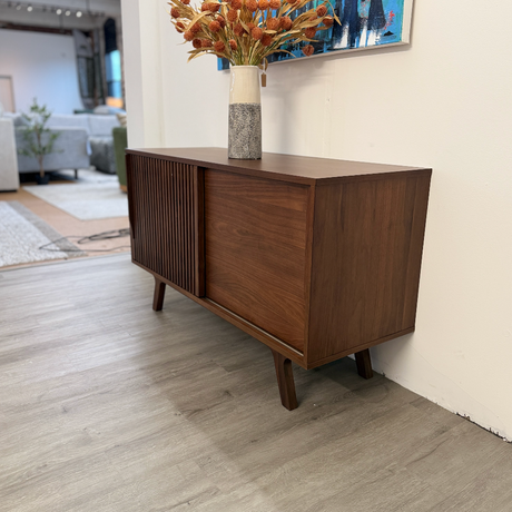 47.5" MCM Media Unit (Walnut) - Pull Up A Couch