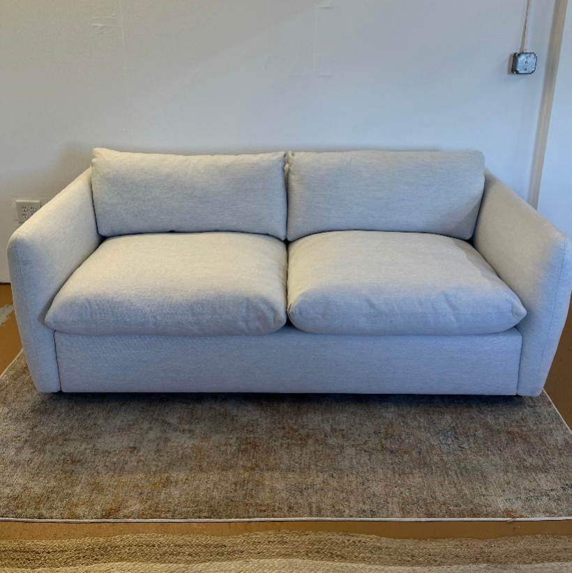 86" Sofa Bed (Silver Ivory) - Pull Up A Couch