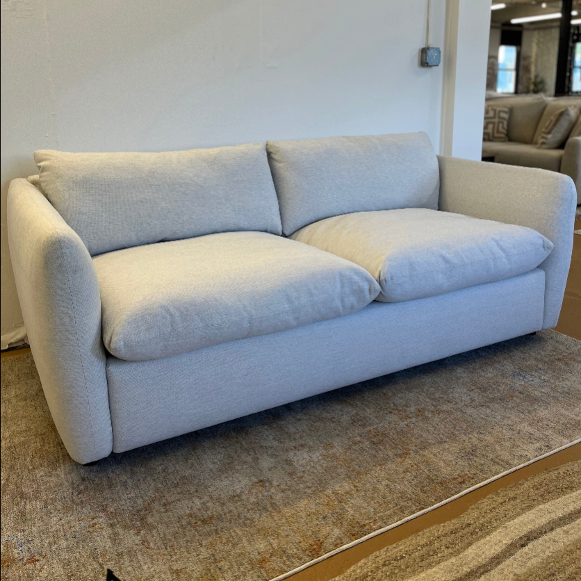 86" Sofa Bed (Silver Ivory) - Pull Up A Couch