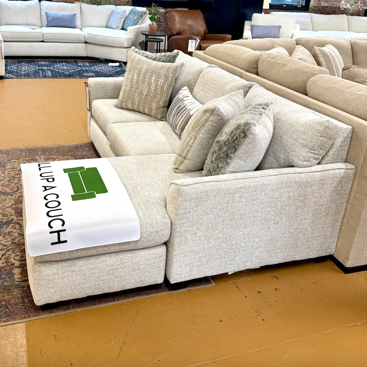 Mayfield Sectional w/ Reversible Chaise - Pull Up A Couch