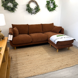 90" Sectional w/ Reversible Chaise (Hestia Caramel)