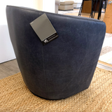 Preston Leather Swivel Chair