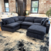 Serenity Cloud 5pc Sectional w/Storage Ottoman