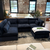 Serenity Cloud 5pc Sectional w/Storage Ottoman