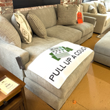 Riverview 3pc Sofa w/ Chaise + Ottoman (Clearance)