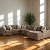 Corbin 6pc Corner Sectional w/ Chaise
