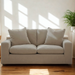 Ashley Furniture Nova Cloud Loveseat with plush cushions and modern design, shown in a cozy living room setting.