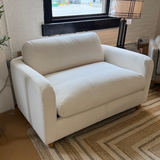 57" Sleeper Chair (Buckler Ivory)