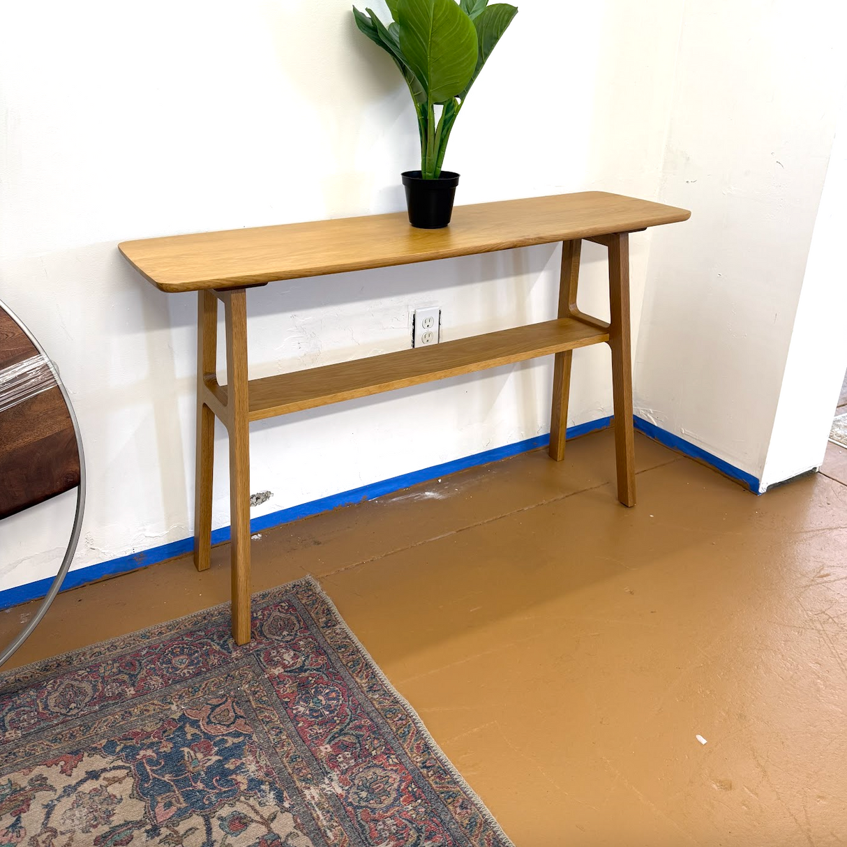 47" MCM Console (Oak)