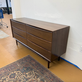 6-Drawer Double Dresser (Walnut)