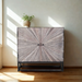 Pull Up A Couch Cedarville Accent Cabinet with wood finish, featuring sleek design and storage compartments.