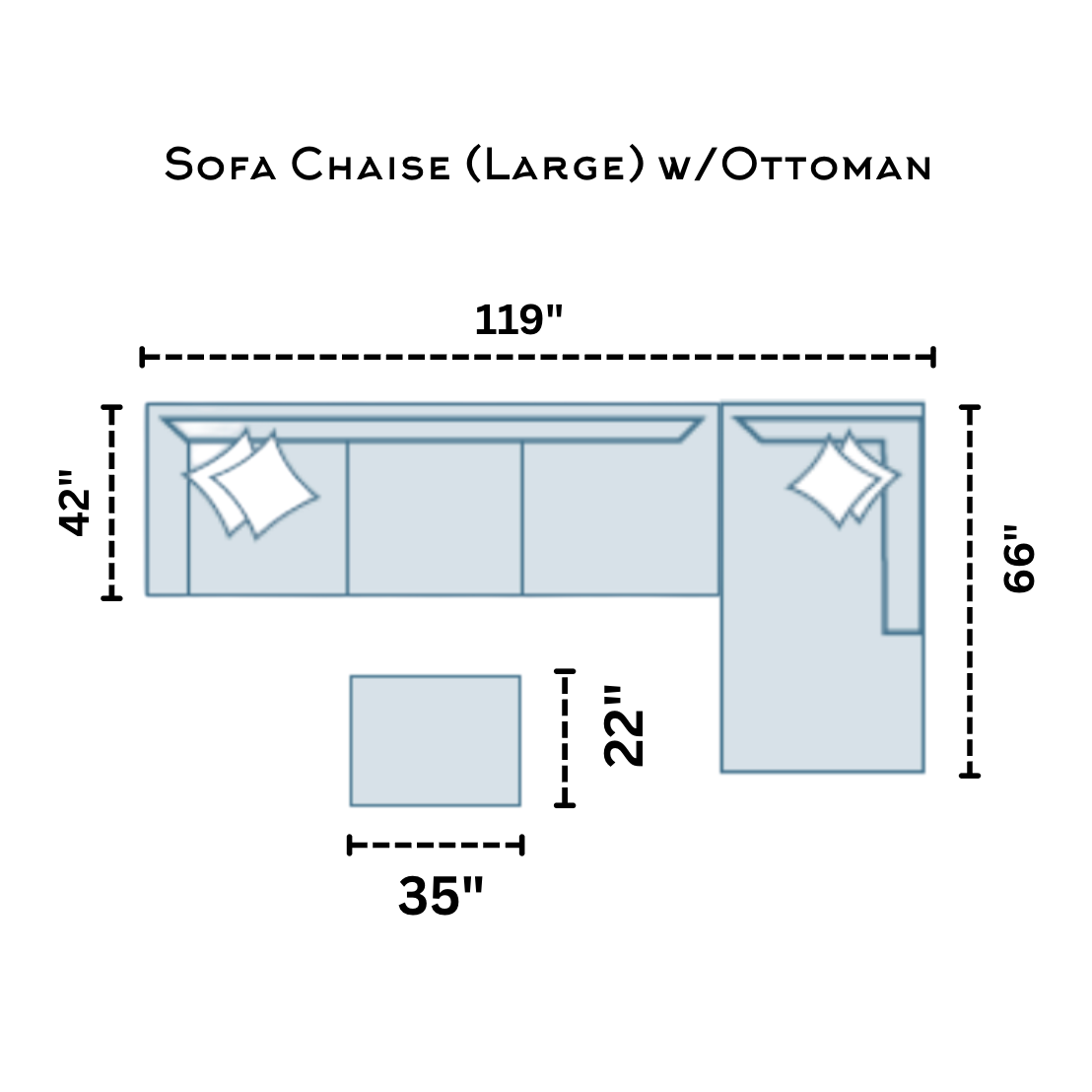 Large Fusion Belmont sofa sectional with chaise, featuring plush cushions and modern design in a cozy living room setting.