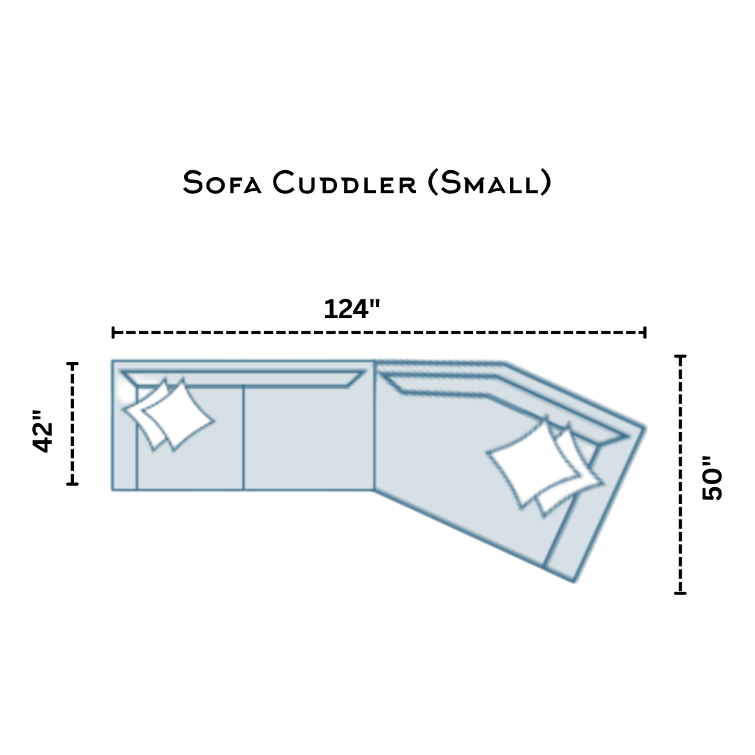 Belmont - Sofa Sectional w/ Cuddler