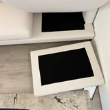 Article 93-inch sectional with reversible chaise, featuring modern design and plush cushions for comfortable seating.