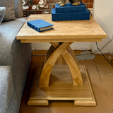Pull Up A Couch Lamia End Table, modern wooden side table with sleek design, perfect for living room or bedroom decor.