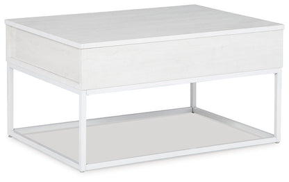 Deznee Lift Top Coffee Table - Pull Up A Couch