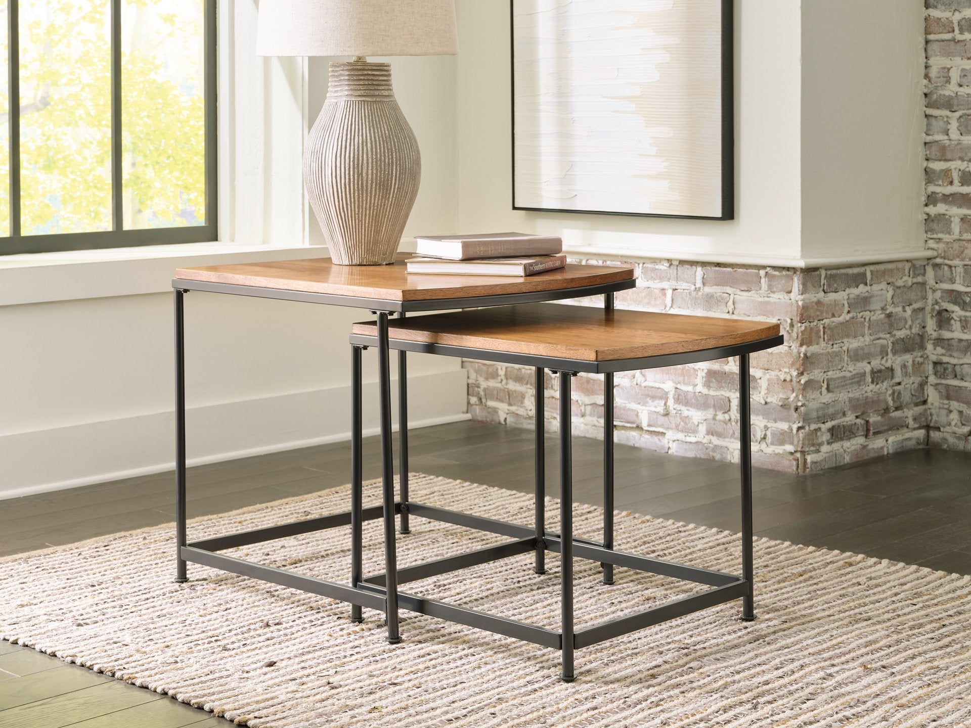 Drezmoore Nesting End Table (Set of 2) - Pull Up A Couch