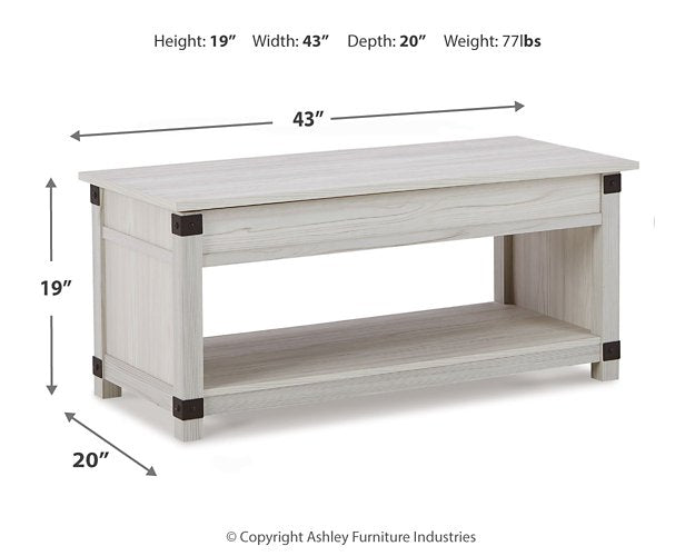 Bayflynn Lift-Top Coffee Table - Pull Up A Couch