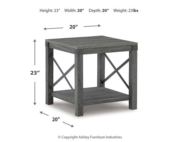 Freedan End Table - Pull Up A Couch