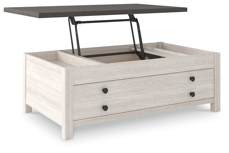 Dorrinson Coffee Table with Lift Top - Pull Up A Couch