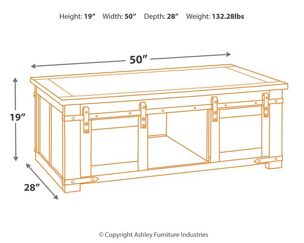 Budmore Coffee Table - Pull Up A Couch