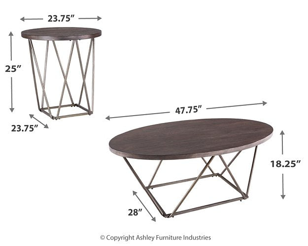 Neimhurst Table (Set of 3) - Pull Up A Couch