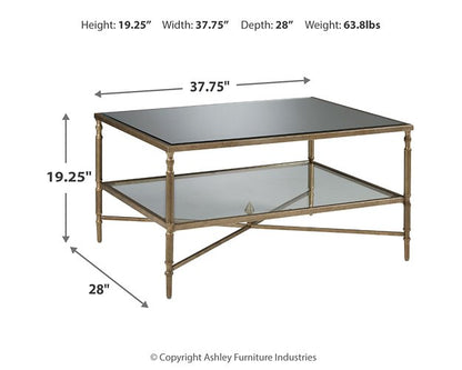 Cloverty Occasional Table Set - Pull Up A Couch