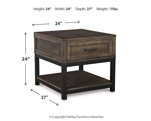 Johurst End Table - Pull Up A Couch