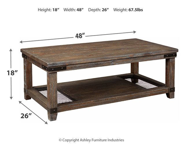 Danell Ridge Coffee Table - Pull Up A Couch