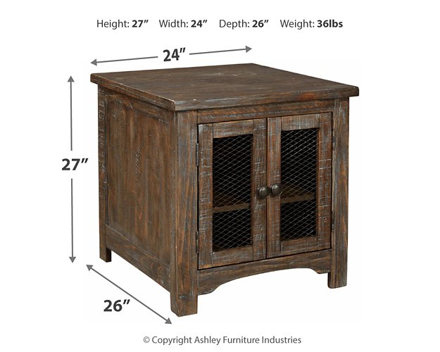 Danell Ridge End Table - Pull Up A Couch