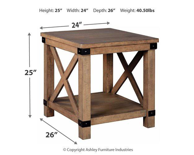 Aldwin End Table - Pull Up A Couch