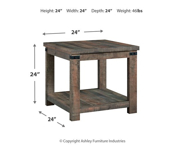 Hollum End Table - Pull Up A Couch