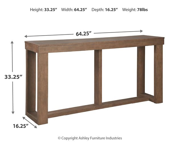 Cariton Sofa/Console Table - Pull Up A Couch