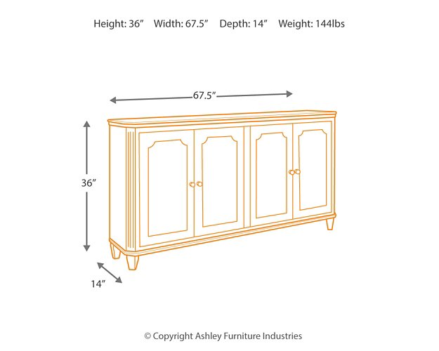 Mirimyn Accent Cabinet - Pull Up A Couch