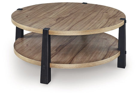 Ridgester Coffee Table - Pull Up A Couch