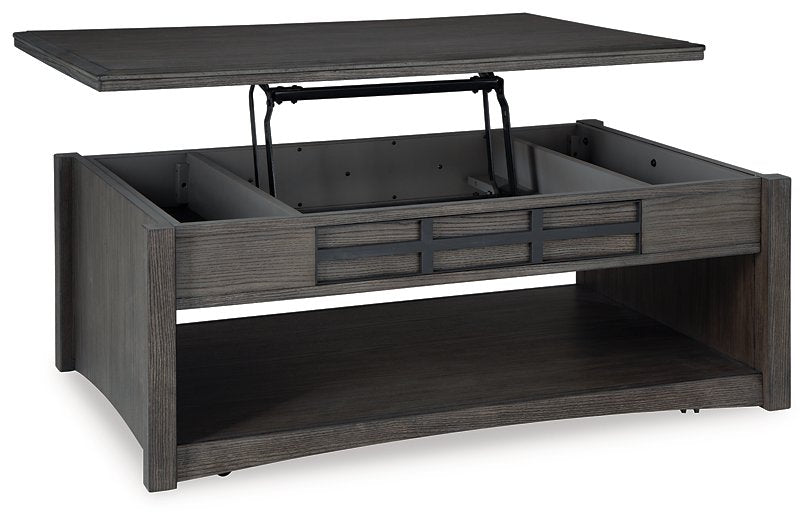 Montillan Lift-Top Coffee Table - Pull Up A Couch