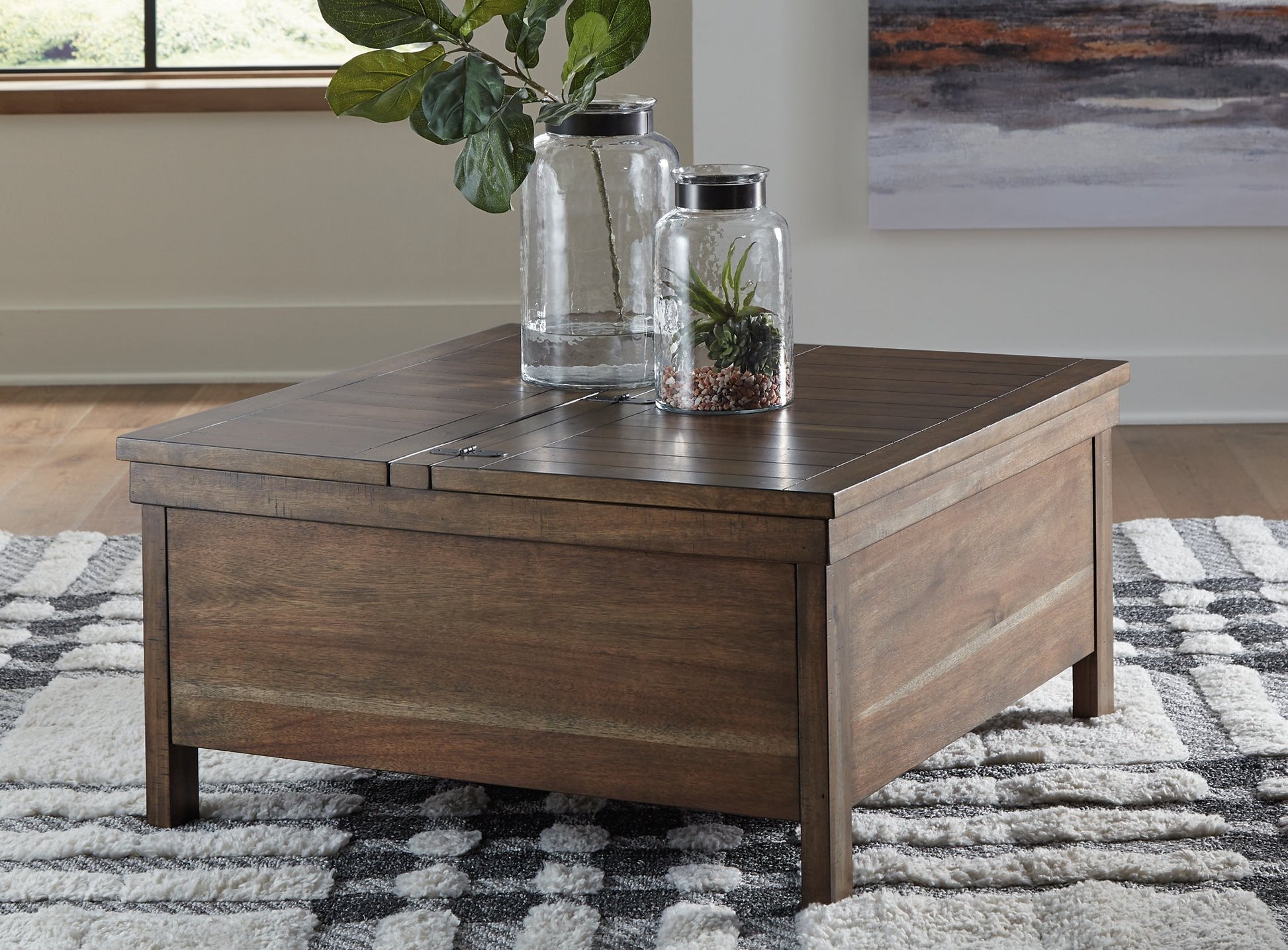 Moriville Lift-Top Coffee Table - Pull Up A Couch