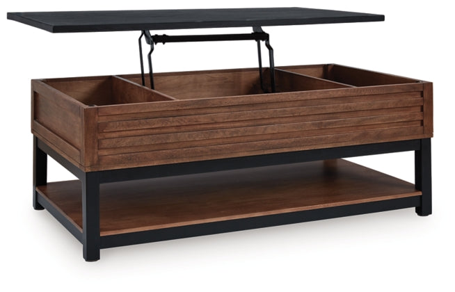Kallari Lift-Top Coffee Table (CLEARANCE) - Pull Up A Couch